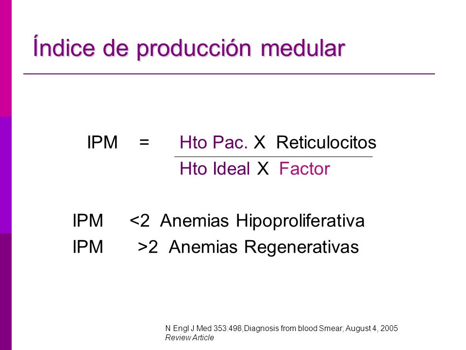 cuenta corregida de reticulocitos valores normales cuenta corregida de reticulocitos valores normales